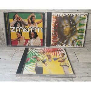 3 Ziggy Marley and the Melody Makers CDs Conscious Party Fallen is Babylon Time